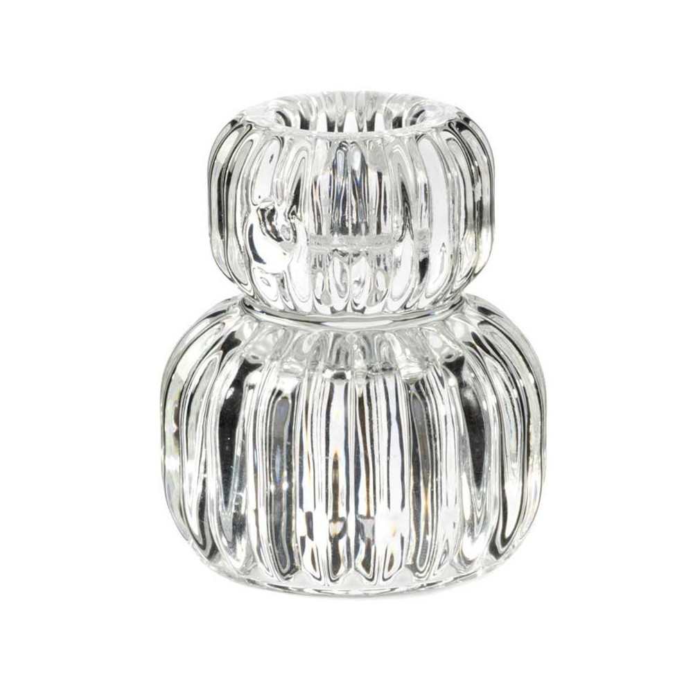 PORTACANDELE A FORMA DI OTTO D